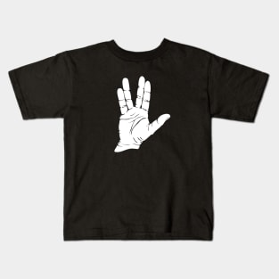 Alien Salute Kids T-Shirt